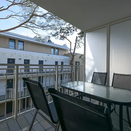 Nadmorska Florina Dwupoziomowe Z Tarasami Appartamento Łeba