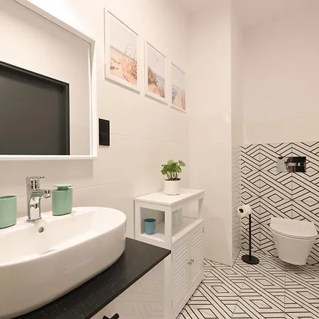 Nadmorska Florina Dwupoziomowe Z Tarasami Appartamento Łeba