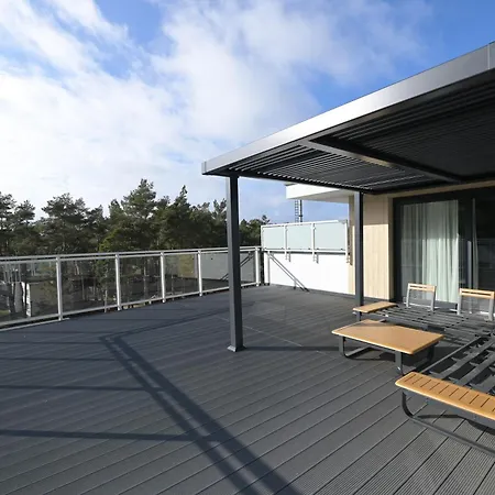 Nadmorska Florina Dwupoziomowe Z Tarasami アパート ウェバ