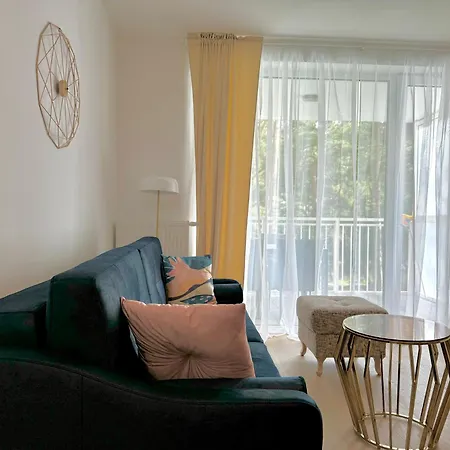 Nadmorska Florina Dwupoziomowe Z Tarasami Appartamento Łeba