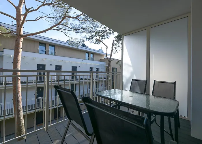 Nadmorska Florina Dwupoziomowe Z Tarasami Apartman Łeba