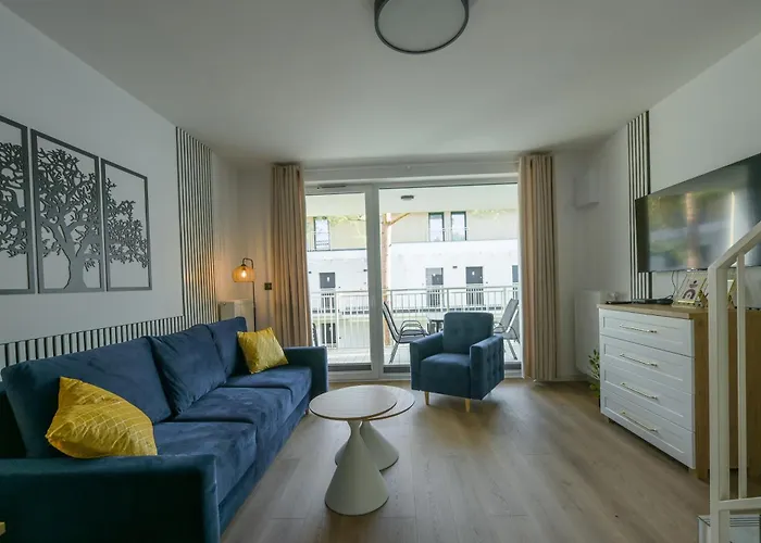 Nadmorska Florina Dwupoziomowe Z Tarasami Łeba