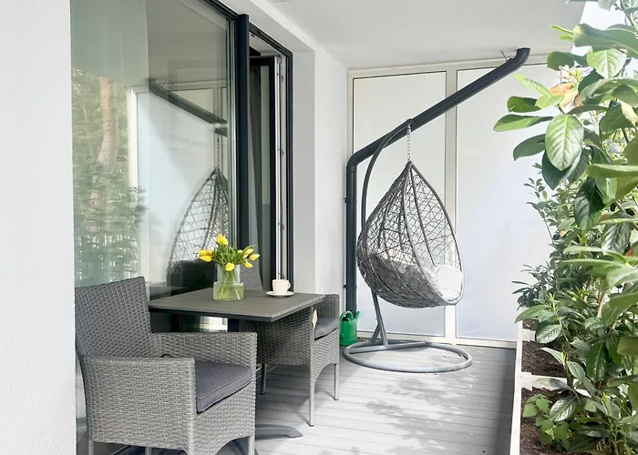 Nadmorska Florina Dwupoziomowe Z Tarasami Apartman