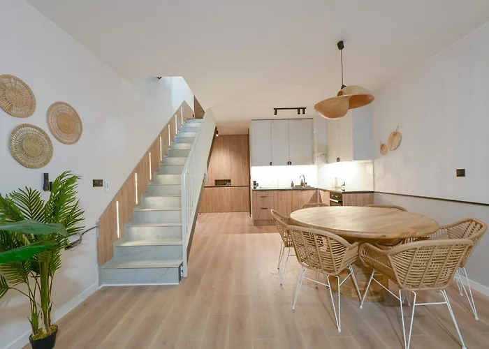 Apartman Nadmorska Florina Dwupoziomowe Z Tarasami Łeba