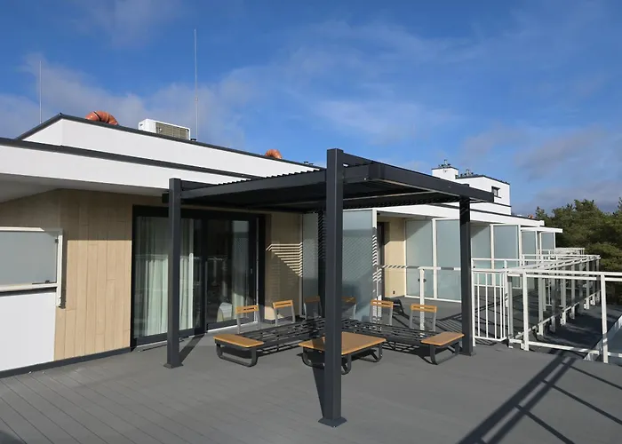 Apartman Nadmorska Florina Dwupoziomowe Z Tarasami Łeba