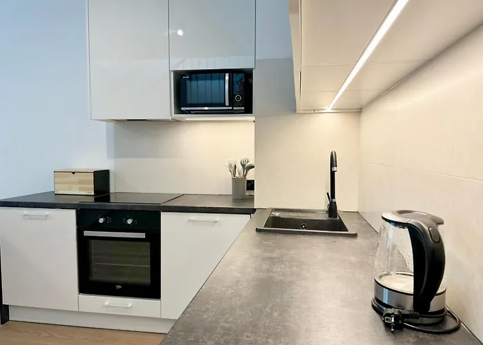 Nadmorska Florina Dwupoziomowe Z Tarasami Apartman Łeba